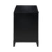Coaster Furniture - 2-Door Rectangular Server Black And Gold - 192075 - GreatFurnitureDeal