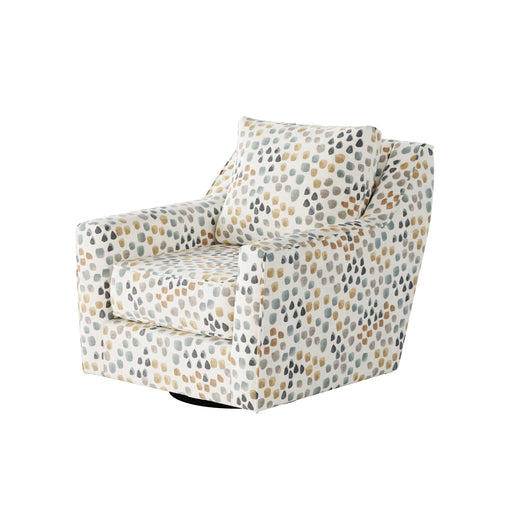 Southern Home Furnishings - Pfeiffer Canyon Swivel Glider Chair in Multi - 67-02G-C Pfeiffer Canyon - GreatFurnitureDeal
