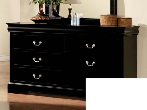 Acme Furniture - Louis Phillipe III Black Dresser with Storage Drawers - 19505DR