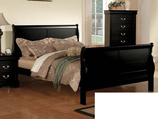 Acme Furniture - Louis Philippe III KD Black Twin Bed - 19510T