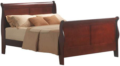Acme Furniture - Louis Philippe IIi 6 Piece Eastern King Bedroom Set in Cherry - 19517EK-6SET - GreatFurnitureDeal