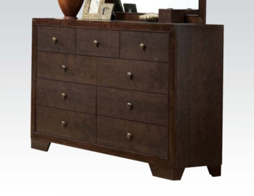 Acme Furniture - Madison Casual 9 Drawer Dresser in Espresso - 19575 - GreatFurnitureDeal