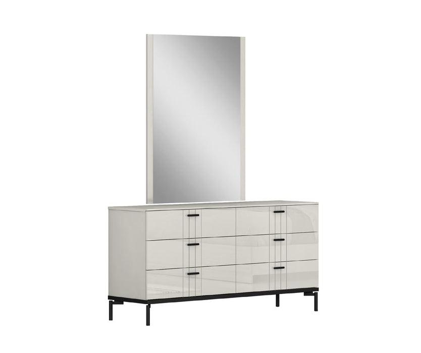 J&M Furniture - Bella Dresser in Grey - 19778-D