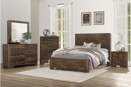Homelegance - Jocelyn 6 Piece California King Bedroom Set in Rustic Brown - 1509K-1CK-6SET - GreatFurnitureDeal