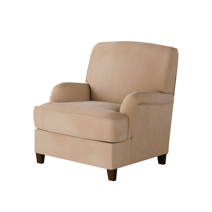 Southern Home Furnishings - Bella Blush Accent Chair in Mauve - 01-02-C Bella Blush - GreatFurnitureDeal