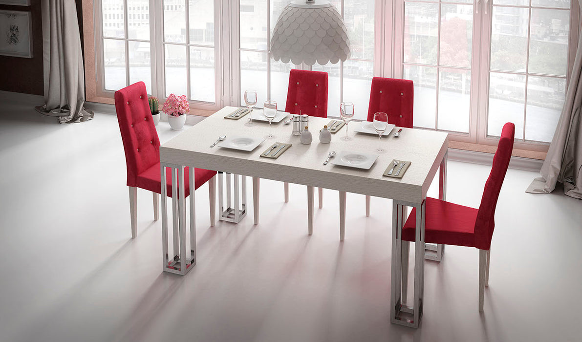 ESF Furniture - Franco Spain Enzo 9 Piece Dining Room Set - ENZO10-9SET
