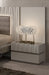 ESF Furniture -  Marina 3 Piece Queen Bedroom Set in Taupe - MARINAQS-TAUPE-3SET - GreatFurnitureDeal