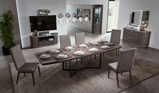 ESF Furniture - Armonia Dining Table 8 Piece Dining Room Set - ARMONIADININGTABLE-8SET - GreatFurnitureDeal
