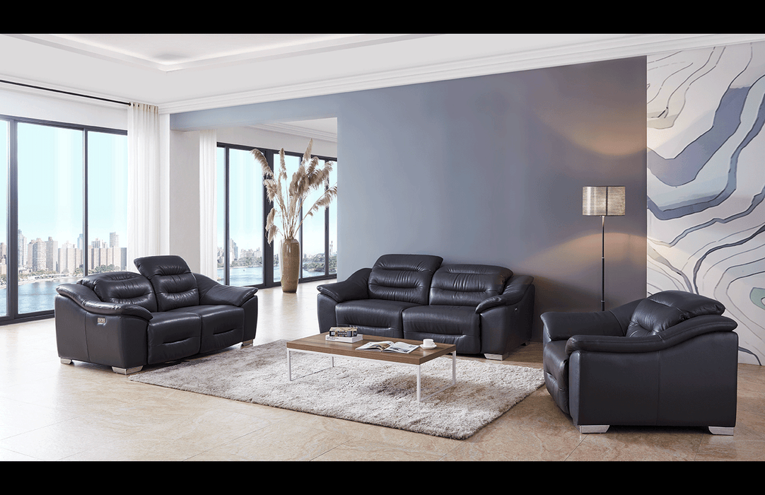 ESF Furniture - 972 Living Room 3 Piece Living w/Electric Recliner Room Set - 972SLC-3SET