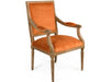 Zentique - Louis Clementine Velvet Arm Dining Chair - B008 E272 11505 - GreatFurnitureDeal
