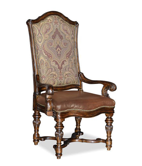 ART Furniture - Valencia Arm Chair in Dark Oak (Set of 2) - 209205-2304