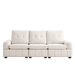 GFD Home -[Video] Welike 93" Modern Tufted living room sofa with storage space, High Back Height Upholstered Futon Sofa, for Apartment, Dorm, Reception - GreatFurnitureDeal