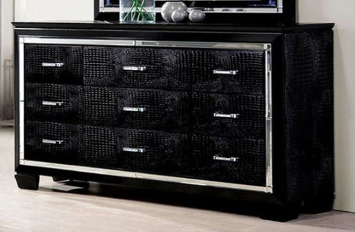 Furniture of America - Bellanova Dresser in Black - CM7979BK-D - GreatFurnitureDeal