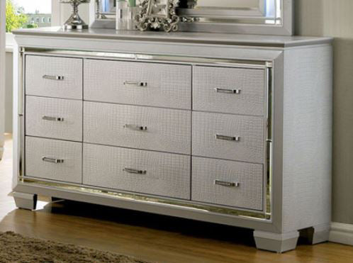 Furniture of America - Bellanova Dresser in Silver - CM7979SV-D - GreatFurnitureDeal