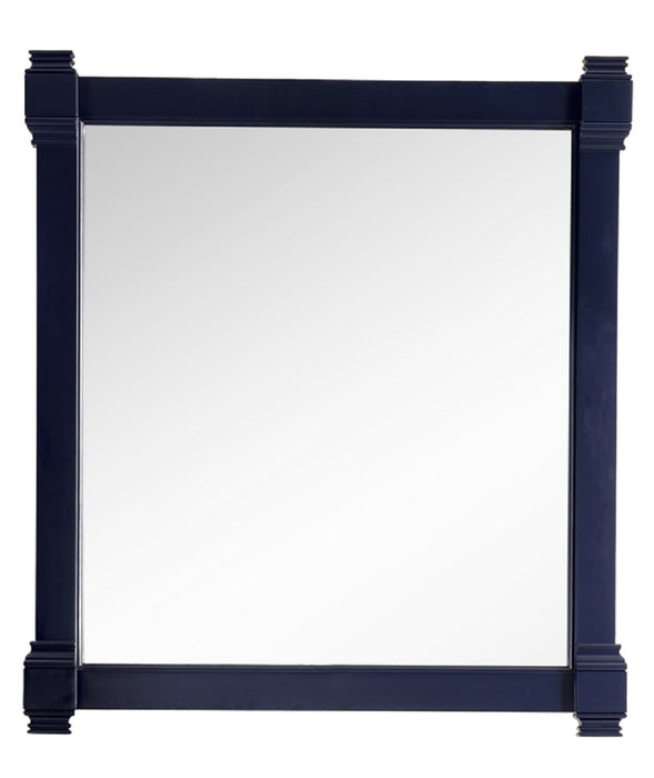 James Martin Furniture - Brittany 35" Mirror in Victory Blue - 650-M35-VBL - GreatFurnitureDeal