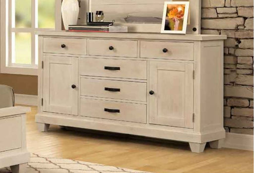 Myco Furniture - Sherwood Dresser in White - SH401-DR - GreatFurnitureDeal