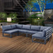 GFD Home - Outdoor sofa 6 pieces - GreatFurnitureDeal