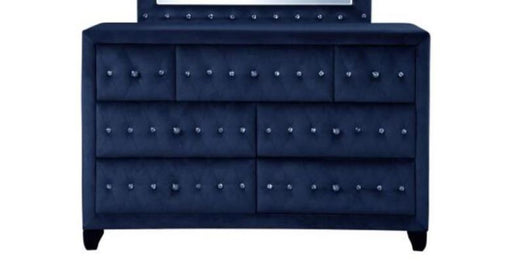 Myco Furniture - Josie Dresser in Blue - JS400-DR - GreatFurnitureDeal