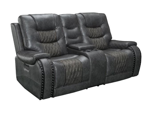 Parker Living - Outlaw Power Console Loveseat in Stallion - MOUT#822CPH-STA - GreatFurnitureDeal
