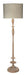 Jamie Young Company - Petite Paro Floor Lamp in Bleached Wood with Large Drum Shade in Natural Linen - 1PETI-FLBW