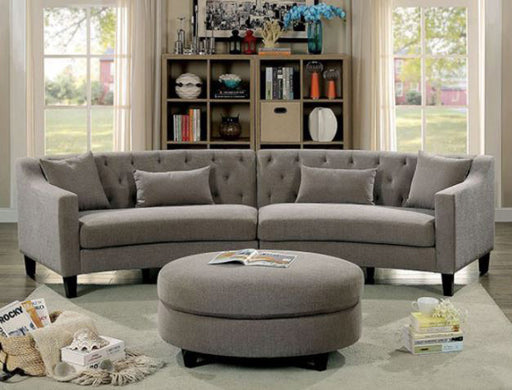 Furniture of America - Sarin Sectional with Ottoman - CM6370 - GreatFurnitureDeal