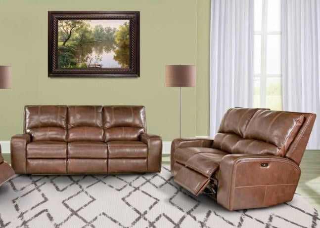 Parker Living - Swift 2 Piece Dual Reclining Power Sofa Set - MSWI#832PH-822PH-BOU