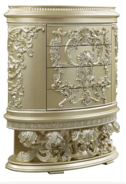 Acme Furniture - Vatican Chest in Champagne Silver - BD00465 - GreatFurnitureDeal