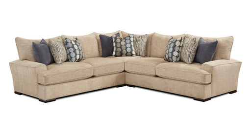 Southern Home Furnishings - Handwoven Linen Sectional - 2000/2001/2005 Handwoven Linen Sectional