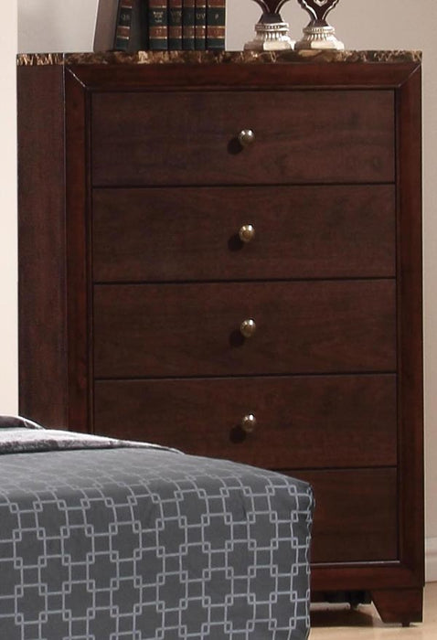 Coaster Furniture - Conner 5 Piece Twin Platform Bedroom Set - 300260T-5SET - GreatFurnitureDeal