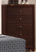 Coaster Furniture - Conner 5 Piece Twin Platform Bedroom Set - 300260T-5SET - GreatFurnitureDeal