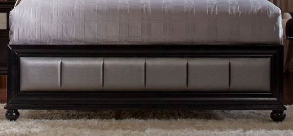 Coaster Furniture - Barzini Black 5 Piece California King Platform Bedroom Set - 200891KW-5SET - GreatFurnitureDeal