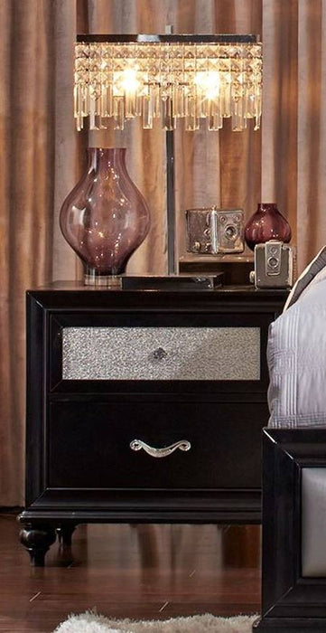 Coaster Furniture - Barzini Black 3 Piece California King Platform Bedroom Set - 200891KW-3SET - GreatFurnitureDeal