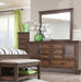 Coaster Furniture - Franco Burnished Oak 4 Piece Queen Panel Bedroom Set - 200971Q-4SET - GreatFurnitureDeal