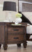 Coaster Furniture - Franco Burnished Oak 3 Piece Eastern King Panel Bedroom Set - 200971KE-3SET - GreatFurnitureDeal