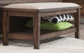 Coaster Furniture - Franco Burnished Oak 5 Piece Queen Panel Bedroom Set - 200971Q-5SET - GreatFurnitureDeal