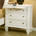 Coaster Furniture - Sandy Beach 4 Piece White Panel Queen Bedroom Set - 201301Q-4set - GreatFurnitureDeal