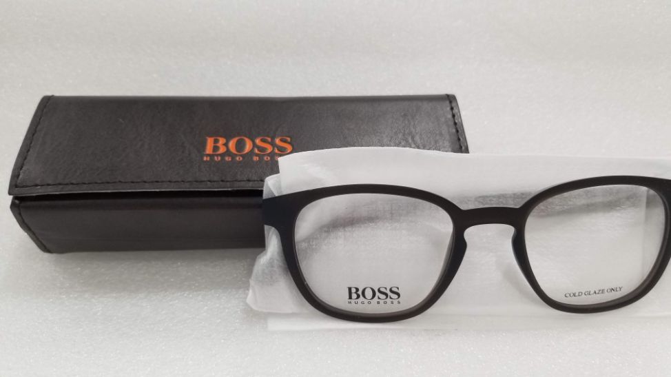 NEW Hugo Boss B0871-05A20 Brown 50mm Eyeglasses - GreatFurnitureDeal