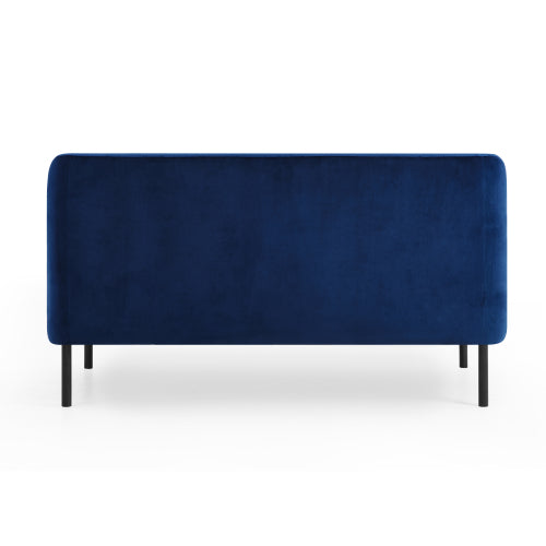 GFD Home - 2 Seater Loveseat in Dark Blue - W48123240