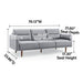 GFD Home - Sofa in Gray - W481S00016 - GreatFurnitureDeal
