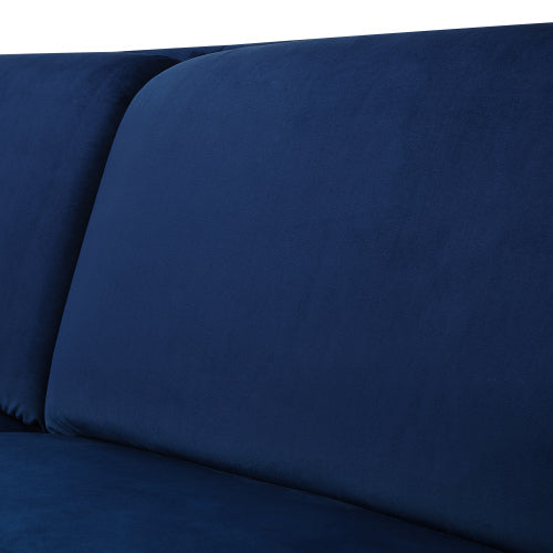 GFD Home - 3 Seater Sofa in Dark Blue - W48123241 - GreatFurnitureDeal