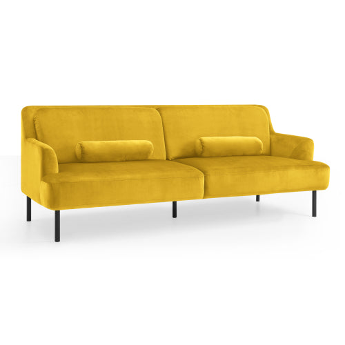GFD Home - 3 Seater Sofa in Yellow - W48123233 - GreatFurnitureDeal