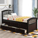 GFD Home - Twin Size Platform Storage Bed Solid Wood Bed with 6 Drawers - SG000115DAA - GreatFurnitureDeal