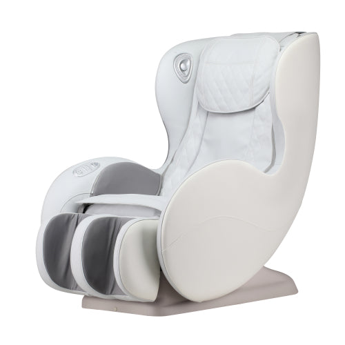 GFD Home - Massage Chairs SL Track Full Body and Recliner, Shiatsu Recliner, Massage Chair with Bluetooth Speaker-Beige - W73030046 - GreatFurnitureDeal
