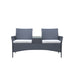 GFD Home - Patio Wicker Loveseat with Build-in Coffee Table - W26130136 - GreatFurnitureDeal
