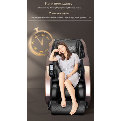 GFD Home - Vetoper Neck Massage Chair & Back Massager, Full Body Zero Gravity Shiatsu Recliner, Shiatsu and Rolling Massage - W43125689 - GreatFurnitureDeal