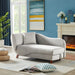 GFD Home - chaise lounge with storage and solid wood legs - W66832204 - GreatFurnitureDeal