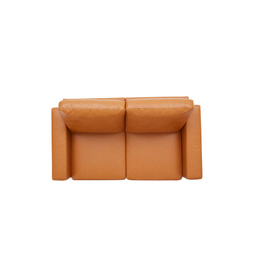 GFD Home - Sofa and Loveseat Sets Morden Style PU Leather Couch Furniture Upholstered 3 Seat Sofa Couch and Loveseat for Home or Office (Loveseat) - WF212760AAD - GreatFurnitureDeal