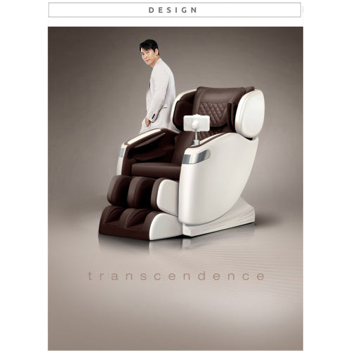 GFD Home - Neck Massage Chair & Back Massager, Full Body Zero Gravity Shiatsu Recliner,Shiatsu and Rolling Massage for Full Body Muscle in Brown - W431S00004