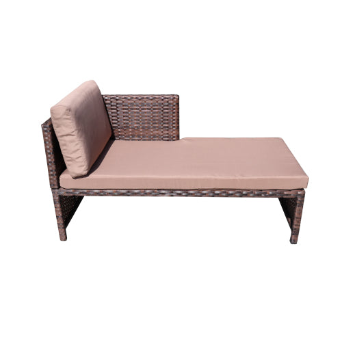 GFD Home - Outdoor PE Rattan Sofa Set of 5 - DS0009B
