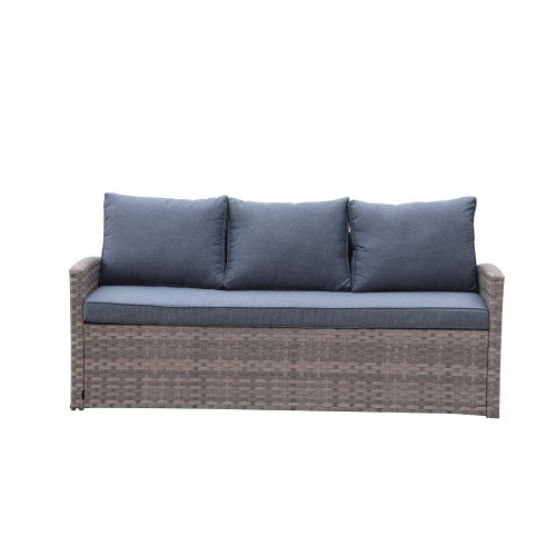 GFD Home - Outdoor PE Rattan Sofa Set of 6 - DS0008A